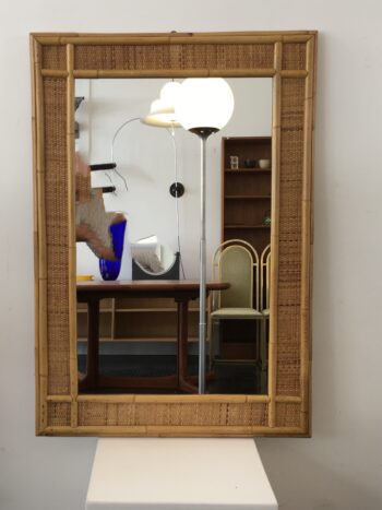 Miroir bambou
